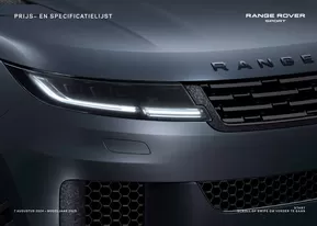 Catalogus van Land Rover | Range Rover Sport | 2024-11-20T00:00:00.000Z - 2025-06-30T00:00:00.000Z