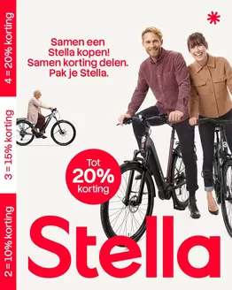 Catalogus van Stella Fietsen | Tot 20% Korting | 2026-04-08T00:00:00.000Z - 2026-04-22T00:00:00.000Z