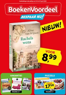 Catalogus van Boekenvoordeel | Topdeals en kortingen | 2026-04-11T00:00:00.000Z - 2026-04-19T00:00:00.000Z