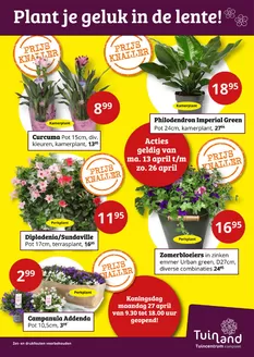 Catalogus van Tuinland in Delft | Topdeals voor alle klanten | 2026-04-13T00:00:00.000Z - 2026-04-26T00:00:00.000Z