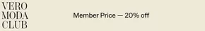 Catalogus van Vero Moda in Eindhoven | Member Price - 20% off | 2025-04-08T00:00:00.000Z - 2025-04-22T00:00:00.000Z