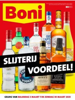 Catalogus van Boni in Amsterdam | Boni Slijterij folder week 10 t/m week 13 | 2025-03-03T00:00:00.000Z - 2025-03-30T00:00:00.000Z