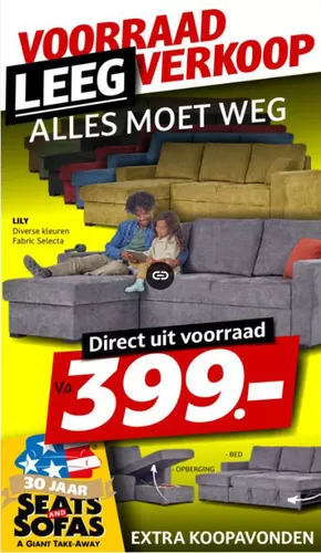 Catalogus van Seats and Sofas in Eindhoven | Voorraad leeg verkoop | 2025-03-03T00:00:00.000Z - 2025-03-30T00:00:00.000Z