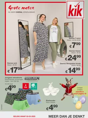 Catalogus van Kik in Eindhoven | Grote maten | 2025-03-04T00:00:00.000Z - 2025-03-31T00:00:00.000Z