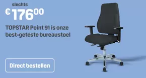 Catalogus van Office Centre in Den Haag | Topstar point 91 is onze best-geteste bureaustoel | 2025-03-20T00:00:00.000Z - 2025-04-03T00:00:00.000Z