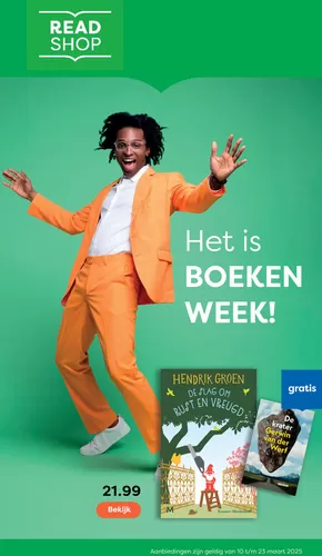 Catalogus van The Read Shop in Den Haag | Het is boeken week! | 2025-03-10T00:00:00.000Z - 2025-03-23T00:00:00.000Z