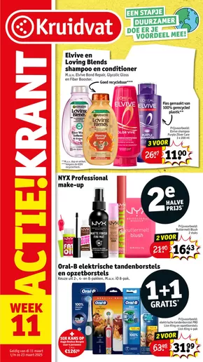 Catalogus van Kruidvat in Den Haag | Kruidvat folder | 2025-03-10T00:00:00.000Z - 2025-03-23T00:00:00.000Z