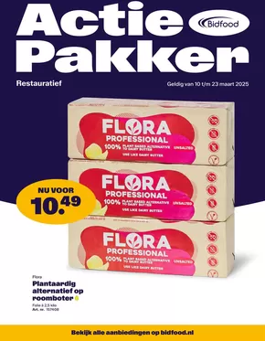 Catalogus van Bidfood in Ede | Actiepakker Restauratief | 2025-03-10T00:00:00.000Z - 2025-03-23T00:00:00.000Z