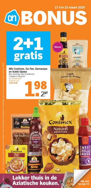Catalogus van Albert Heijn in Leiderdorp | Albert Heijn folder | 2025-03-17T00:00:00.000Z - 2025-03-23T00:00:00.000Z