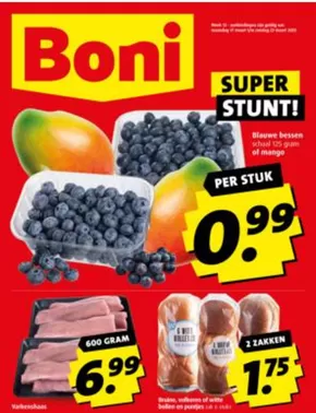 Catalogus van Boni in Rotterdam | Boni Folder week 12 | 2025-03-17T00:00:00.000Z - 2025-03-23T00:00:00.000Z
