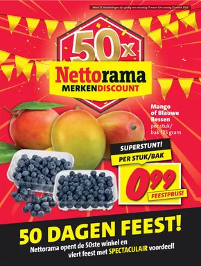Catalogus van Nettorama in Spijkenisse | Folder Nettorama | 2025-03-17T00:00:00.000Z - 2025-03-23T00:00:00.000Z