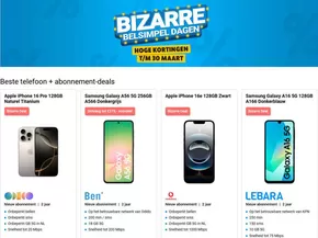 Catalogus van Belsimpel in Utrecht | Bizarre | 2025-03-17T00:00:00.000Z - 2025-03-30T00:00:00.000Z