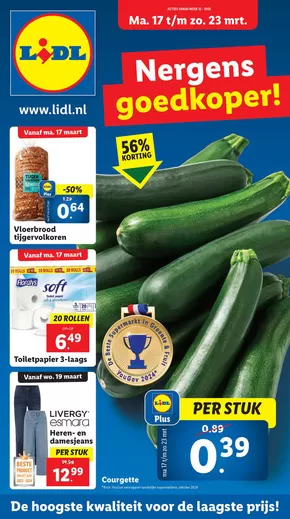 Catalogus van Lidl in Leiderdorp | Nergens goedkoper! | 2025-03-17T00:00:00.000Z - 2025-03-23T00:00:00.000Z