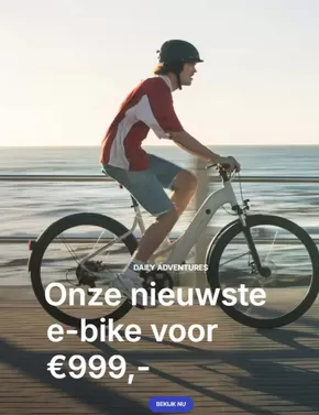 Catalogus van Decathlon | Onze nieuwste e-bike voor €999,- | 2025-03-17T00:00:00.000Z - 2025-03-31T00:00:00.000Z