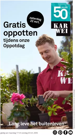Catalogus van Karwei in Den Haag | Karwei folder | 2025-03-17T00:00:00.000Z - 2025-03-23T00:00:00.000Z