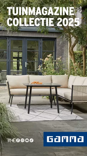 Catalogus van Gamma | Tuinmeubelen magazine | 2025-03-20T00:00:00.000Z - 2025-04-03T00:00:00.000Z