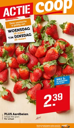 Catalogus van Coop in Arnhem | Coop folder | 2025-03-17T00:00:00.000Z - 2025-03-23T00:00:00.000Z