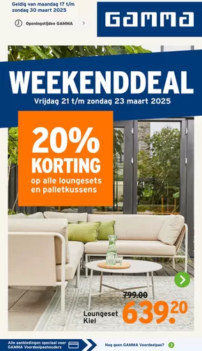 Catalogus van Gamma in Amsterdam | Folder Gamma | 2025-03-17T00:00:00.000Z - 2025-03-30T00:00:00.000Z