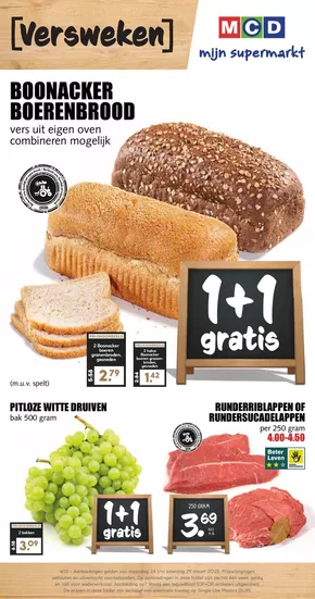 MCD Supermarkt folder