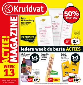 Catalogus van Kruidvat in Heeze | Kruidvat folder | 2025-03-24T00:00:00.000Z - 2025-04-06T00:00:00.000Z