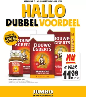 Catalogus van Jumbo in Nijmegen | Bespaar nu met onze deals | 2025-03-26T00:00:00.000Z - 2025-04-01T00:00:00.000Z