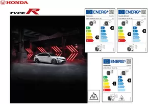 Catalogus van Honda in Ridderkerk | Honda Civic Type R — Banden informatie | 2025-03-25T00:00:00.000Z - 2026-03-25T00:00:00.000Z