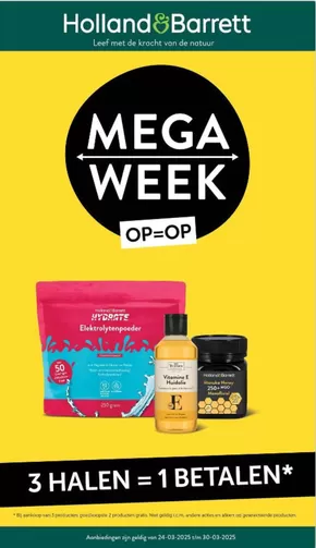 Catalogus van Holland & Barrett in Eindhoven | Mega Week | 2025-03-25T00:00:00.000Z - 2025-03-30T00:00:00.000Z
