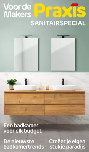 Catalogus van Praxis | Praxis Sanitairspecial 2024 | 2025-03-25T00:00:00.000Z - 2025-04-08T00:00:00.000Z