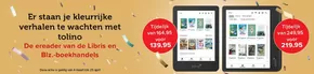 Catalogus van Libris | Er staan je kleurrijke verhalen te wachten met tolino | 2025-03-27T00:00:00.000Z - 2025-04-25T00:00:00.000Z