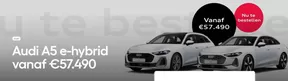 Audi A5 e-hybrid vanaf €57.490
