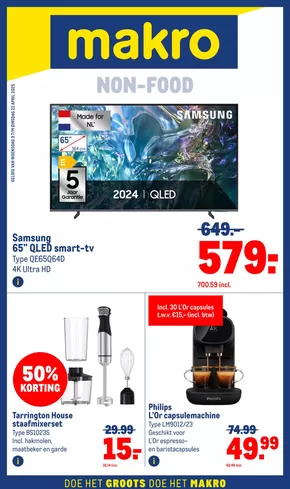 Catalogus van Makro in Amsterdam | Onze beste deals voor u | 2025-04-09T00:00:00.000Z - 2025-04-22T00:00:00.000Z