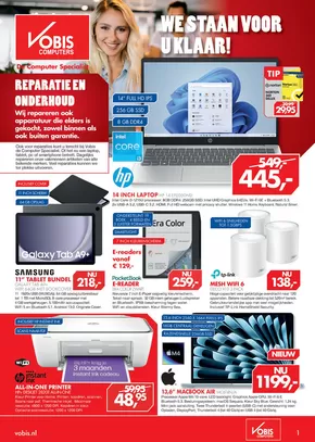 Catalogus van Vobis in Eindhoven | We staan voor u klaar! | 2025-04-11T00:00:00.000Z - 2025-04-27T00:00:00.000Z