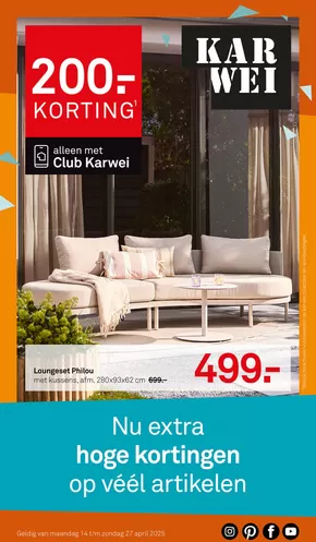 Catalogus van Karwei in Eindhoven | Karwei folder | 2025-04-14T00:00:00.000Z - 2025-04-27T00:00:00.000Z