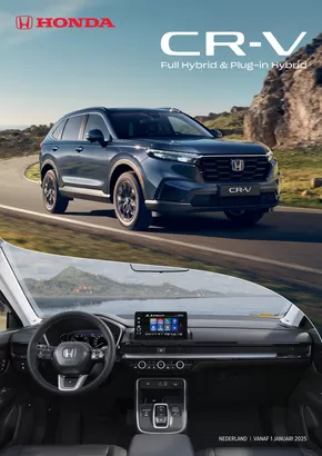 Catalogus van Honda in Ridderkerk | Honda CR-V e:HEV &amp; e:PHEV — Prijslijst | 2025-04-16T00:00:00.000Z - 2025-04-30T00:00:00.000Z