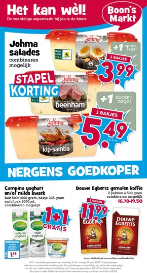 Catalogus van Boon's Markt in Rotterdam | Ontdek aantrekkelijke aanbiedingen | 2025-04-21T00:00:00.000Z - 2025-04-27T00:00:00.000Z