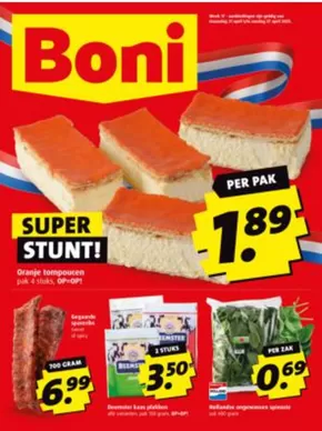 Catalogus van Boni in Rotterdam | Boni Folder week 17 | 2025-04-21T00:00:00.000Z - 2025-04-27T00:00:00.000Z
