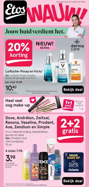 Catalogus van Etos in Amsterdam | Etos folder | 2025-04-21T00:00:00.000Z - 2025-04-27T00:00:00.000Z