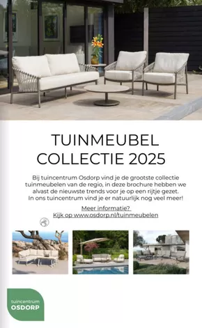 Tuinmeubel collectie 2025