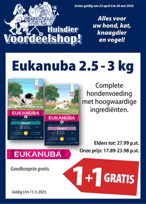 Alles voor uw hond, kat, knaagdier en vogel!