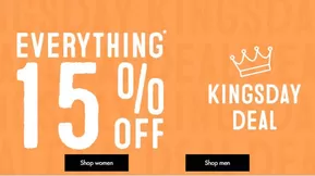 Everything 15% off