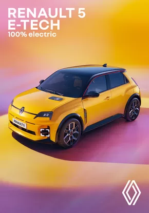 Catalogus van Renault in Hardinxveld-Giessendam | Renault 5 E-Tech Electric | 2025-04-25T00:00:00.000Z - 2026-04-25T00:00:00.000Z
