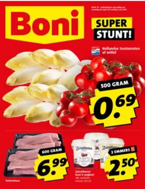 Catalogus van Boni in Staphorst | Boni Folder week 18 | 2025-04-28T00:00:00.000Z - 2025-05-04T00:00:00.000Z