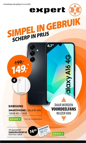 Catalogus van Expert in Zuidland | Folder Expert | 2025-04-30T00:00:00.000Z - 2025-05-04T00:00:00.000Z