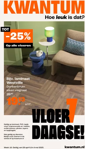 Catalogus van Kwantum in Tilburg | Kwantum folder | 2025-04-28T00:00:00.000Z - 2025-05-04T00:00:00.000Z