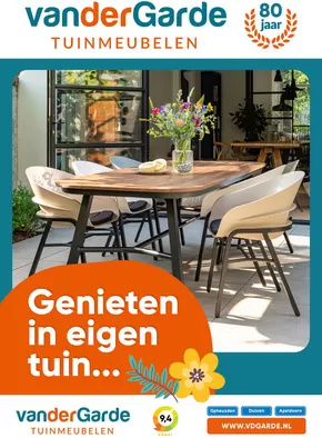 Catalogus van Van der Garde tuinmeubelen in Duiven | Genieten in eigen tuin... | 2025-04-30T00:00:00.000Z - 2025-05-02T00:00:00.000Z
