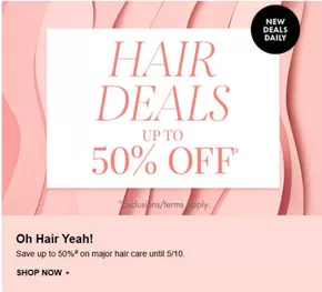 Catalogus van Sephora in Rijssen | Hair Deals Up To 50% Off | 2025-04-30T00:00:00.000Z - 2025-05-10T00:00:00.000Z