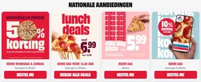 Catalogus van Domino's pizza in Hilversum | Nationale aanbiedingen | 2025-04-30T00:00:00.000Z - 2025-05-14T00:00:00.000Z