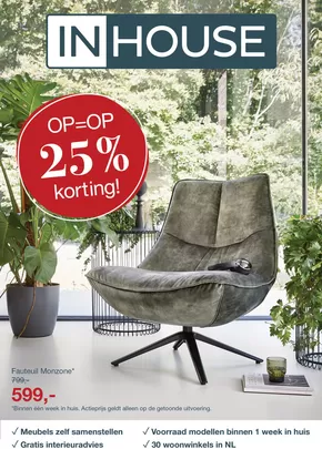 Catalogus van IN.HOUSE | 25% Korting | 2025-04-30T00:00:00.000Z - 2025-05-04T00:00:00.000Z