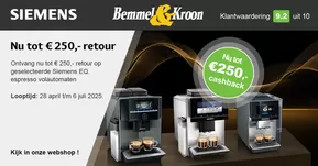 Nu tot € 250,- retour