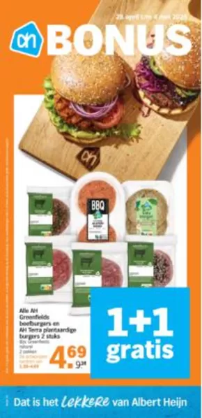 Catalogus van Albert Heijn in Hoornsterzwaag | Albert Heijn folder | 2025-04-22T00:00:00.000Z - 2025-05-04T00:00:00.000Z